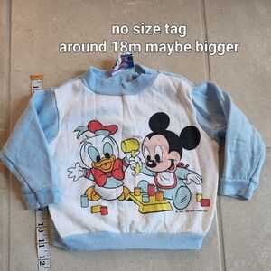 Vintage disney sweater kids